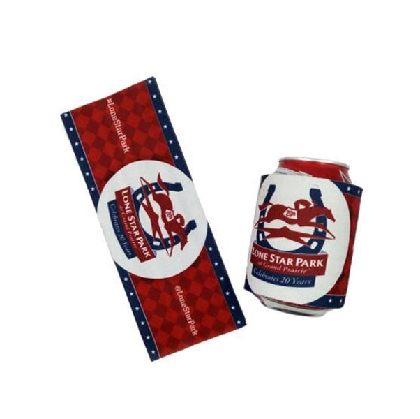 Slap Can Coolers Flag Sleeve Covers Neonblond 6