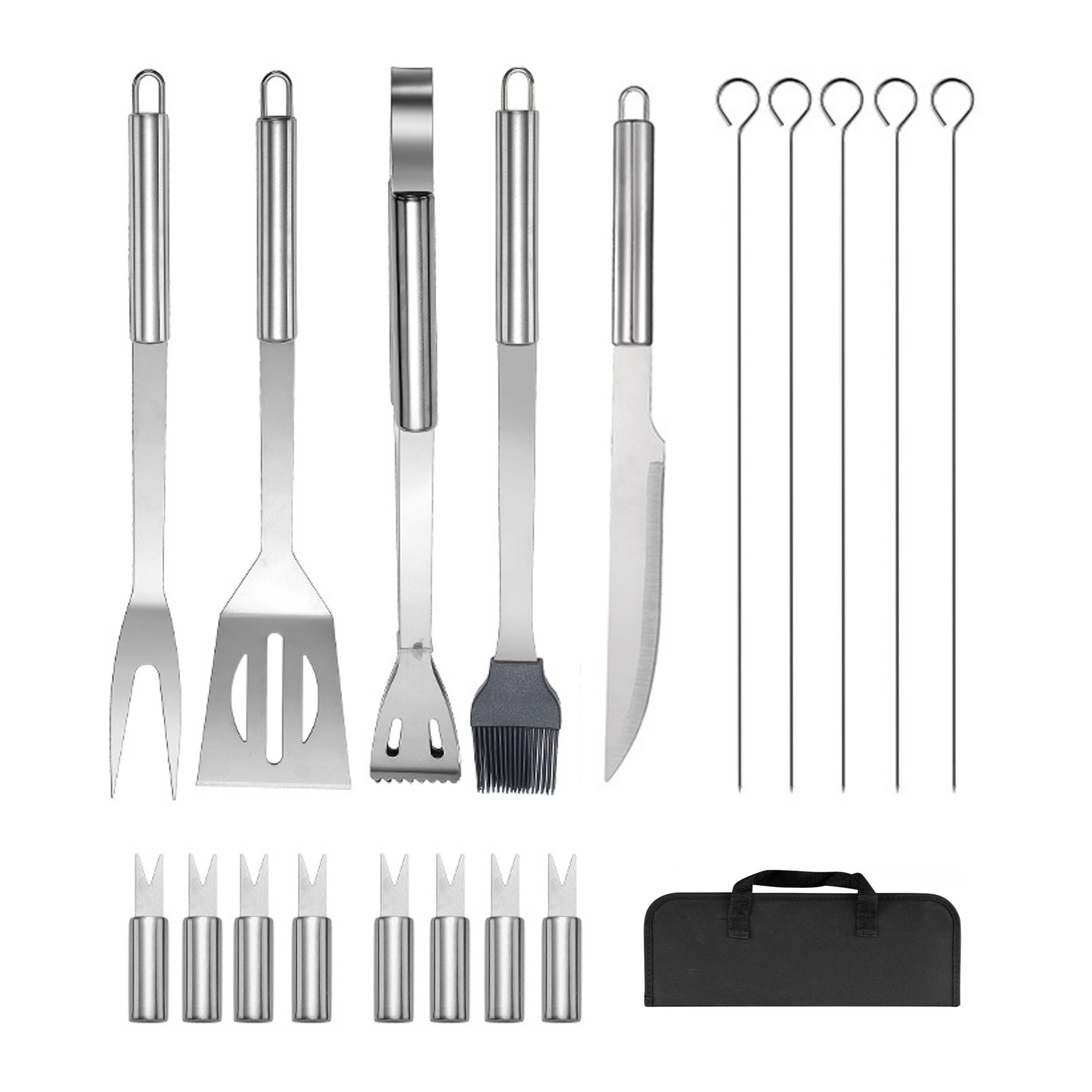 18pcs BBQ Grill Tool Set 2