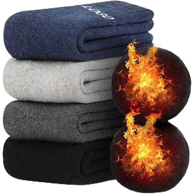 Warm Winter Thermal Thick Cushion Hiking Socks 5