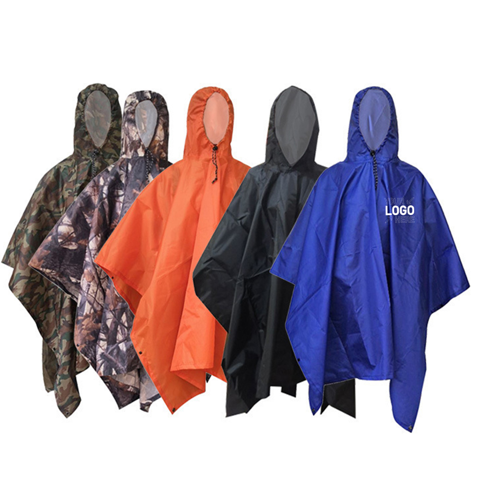 3-in-1 Multi-Function Raincoat Mat Tent