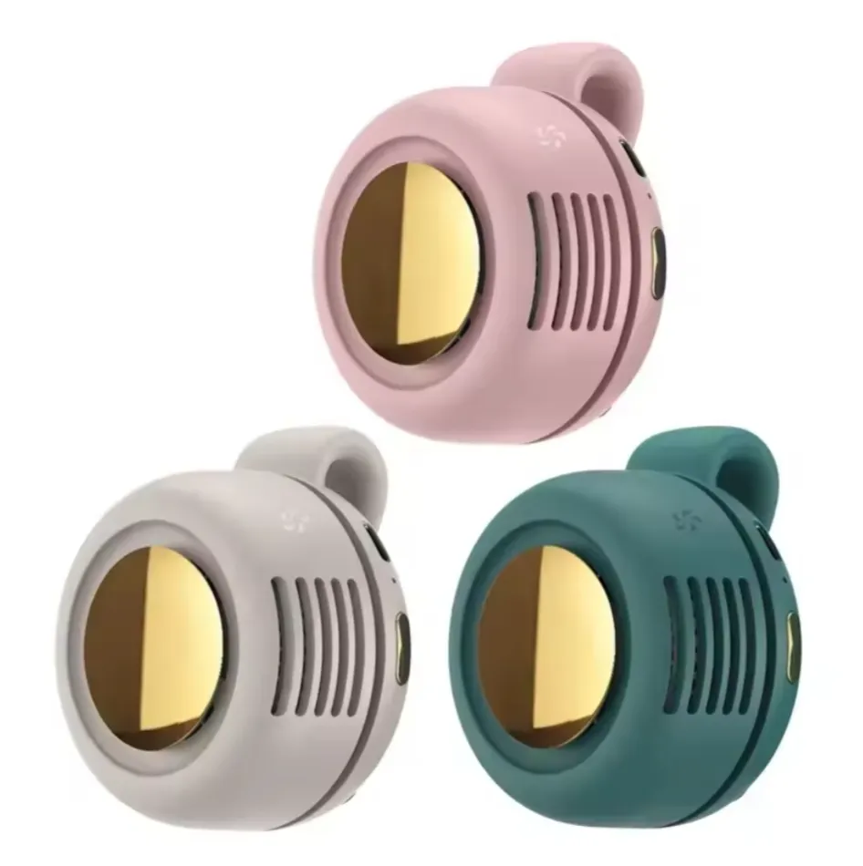 Mini Neck Waist clip USB Fan 4