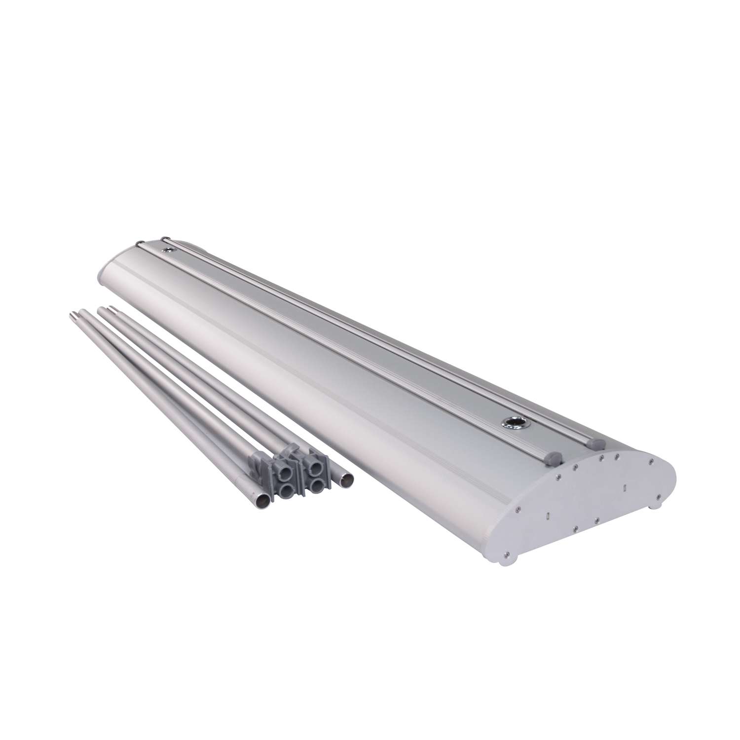 46.5" Deluxe Pro Retractor Double-Banner Hardware 1