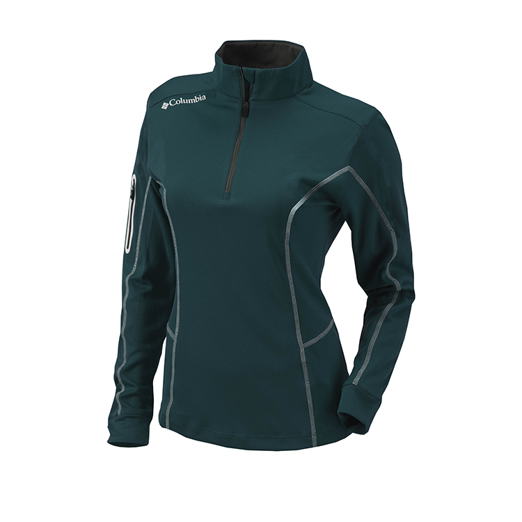 Columbia Ladies Omni-Wick Shotgun 1/4 Zip 4