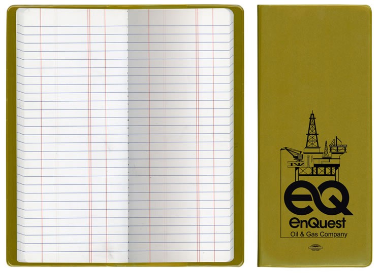 Oil & Pipe Long Tally Book-Standard Vinyl 18