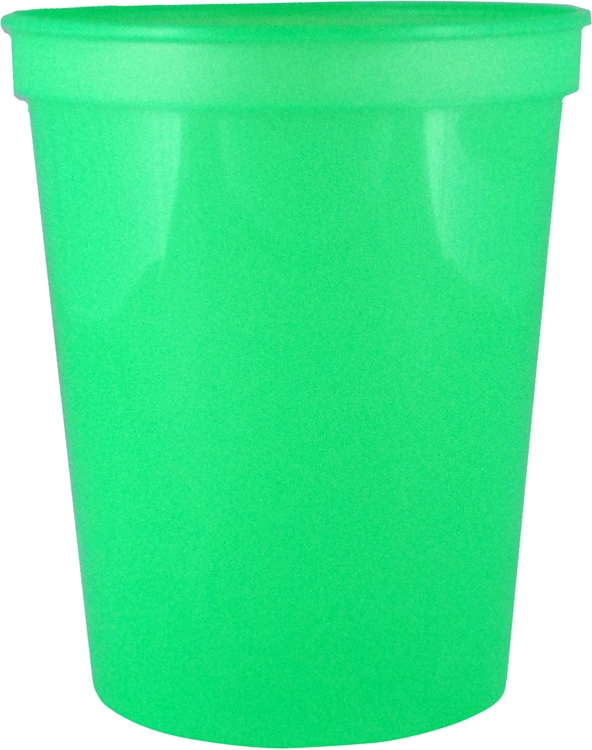 16 oz. Smooth Wall Plastic Stadium Cup 11