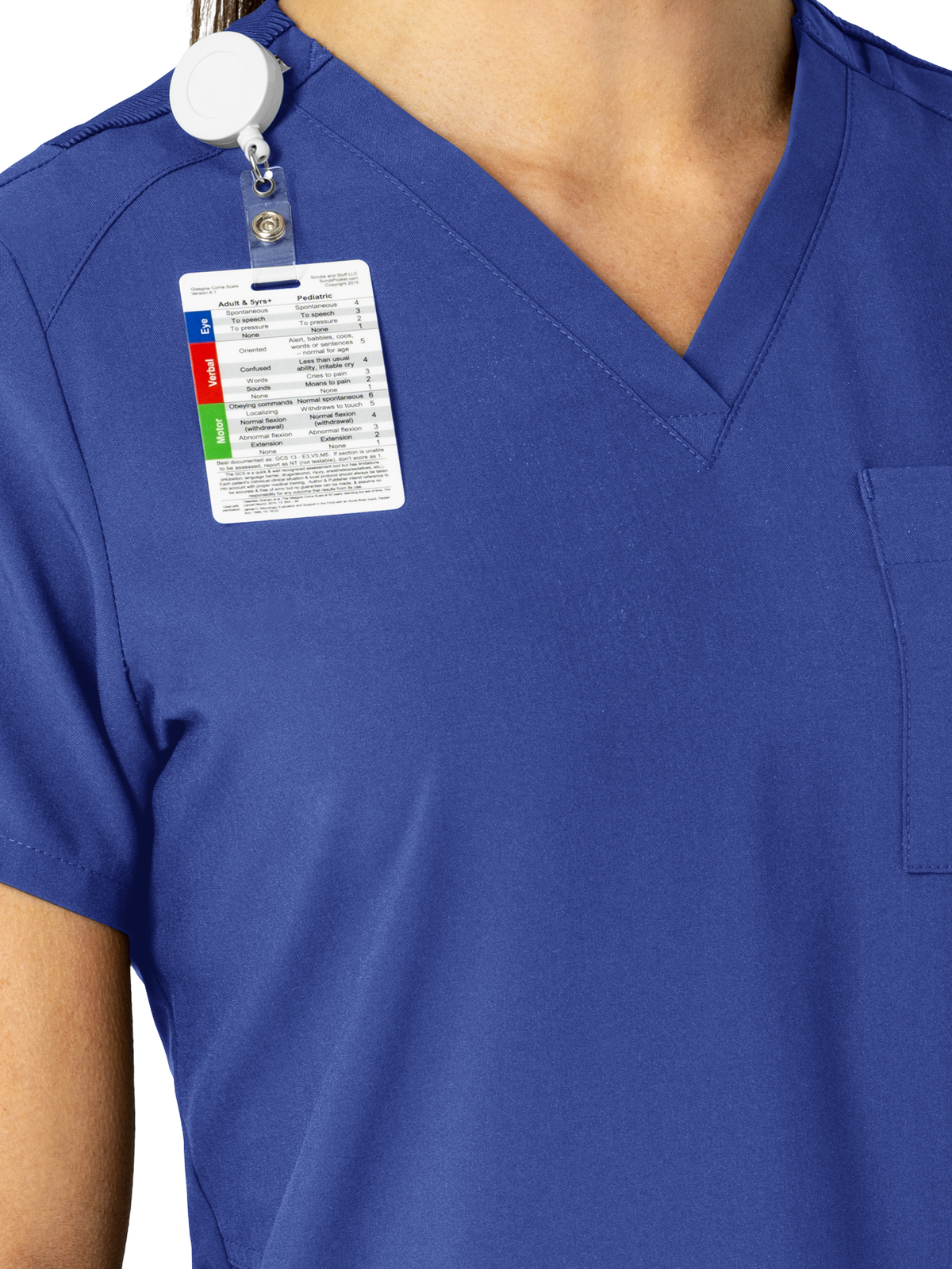 Wink - W123 - Women's Three-Pocket Flex-N-Reach V-Neck Top 40