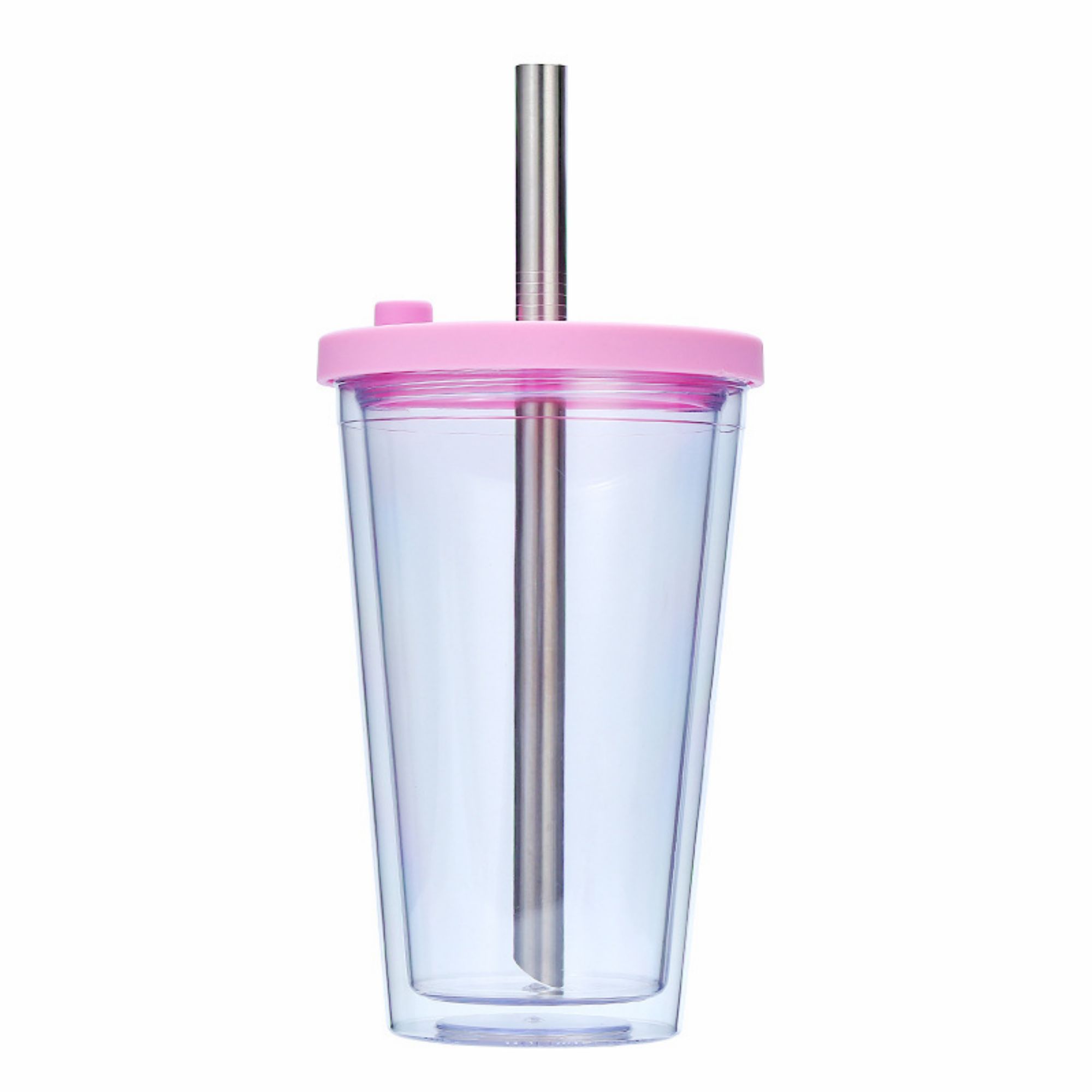 16 oz Double-Layer Straw Cup 1
