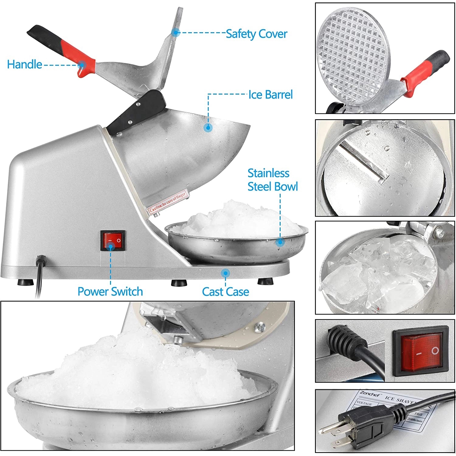 Electric Ice Crushers Machine 2