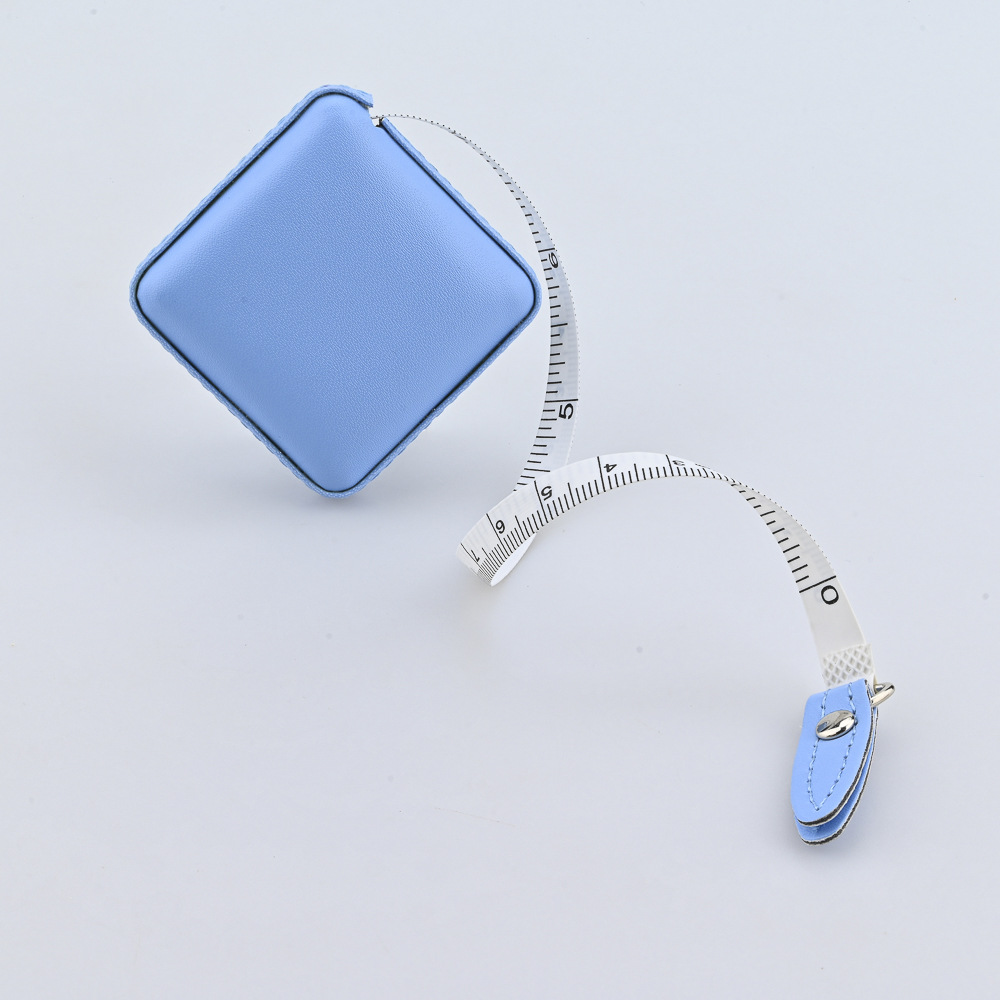 PU Leather Square Wrapped Tape Measure 3