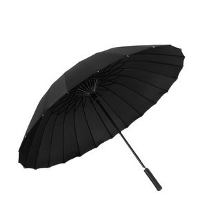 24 Bone Automatic Straight Handle Umbrella 2