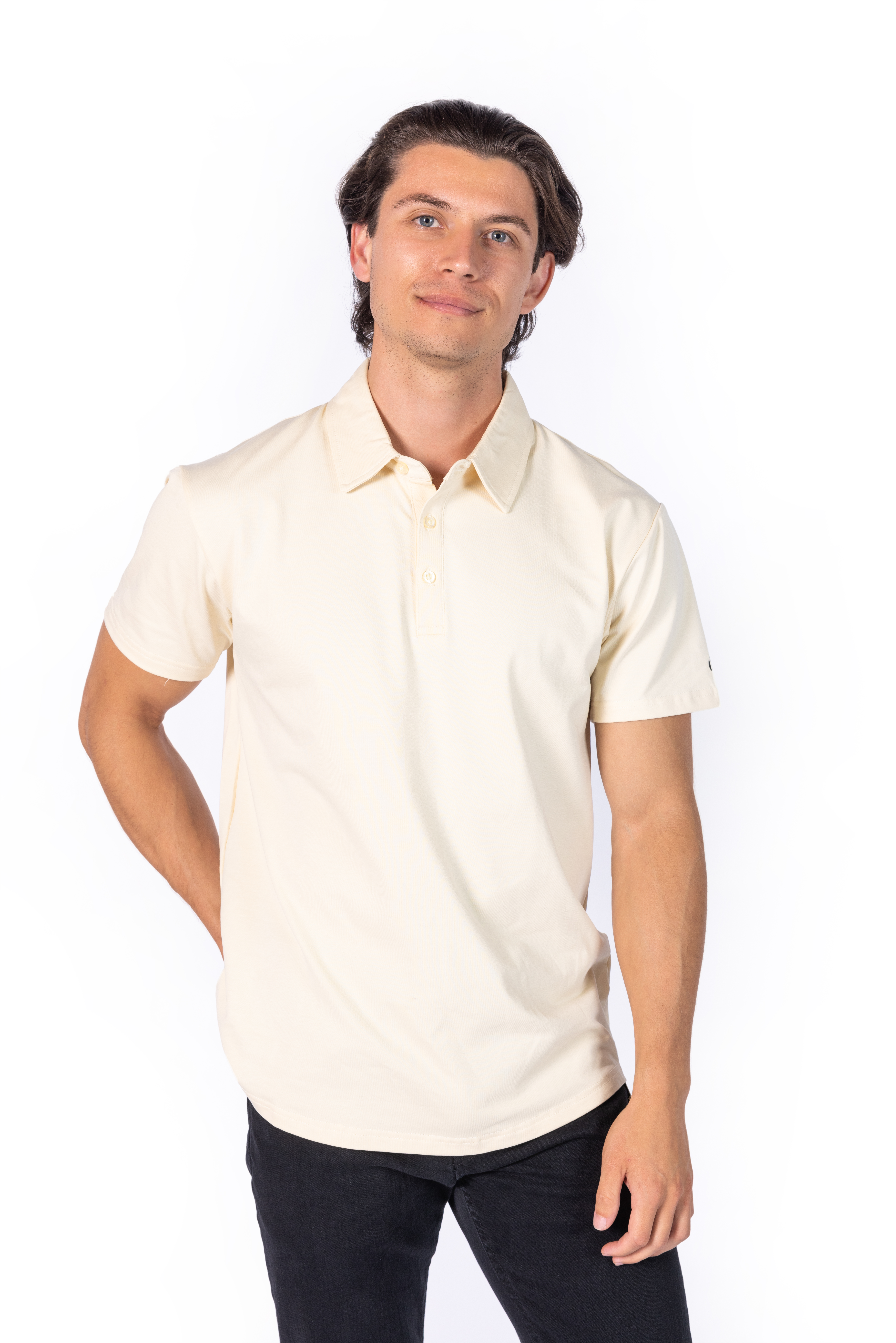 Elemental Men's A-Game Athletic Fit Premium Polo 20