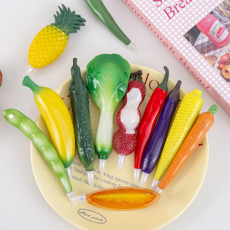 Vegetable Fruit Pens With Magnet 3