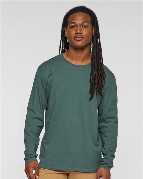 Unisex Fine Jersey Long Sleeve Tee - 6918 22