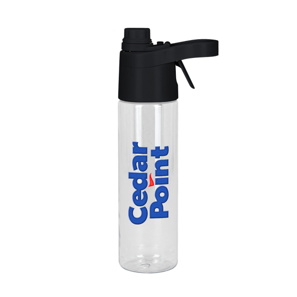 Spritzer 20 oz rPET Spray Water Bottle 5