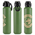 Nexus 27 oz Recycled Aluminum Bottle with Flip-Top Lid and Carabiner 32