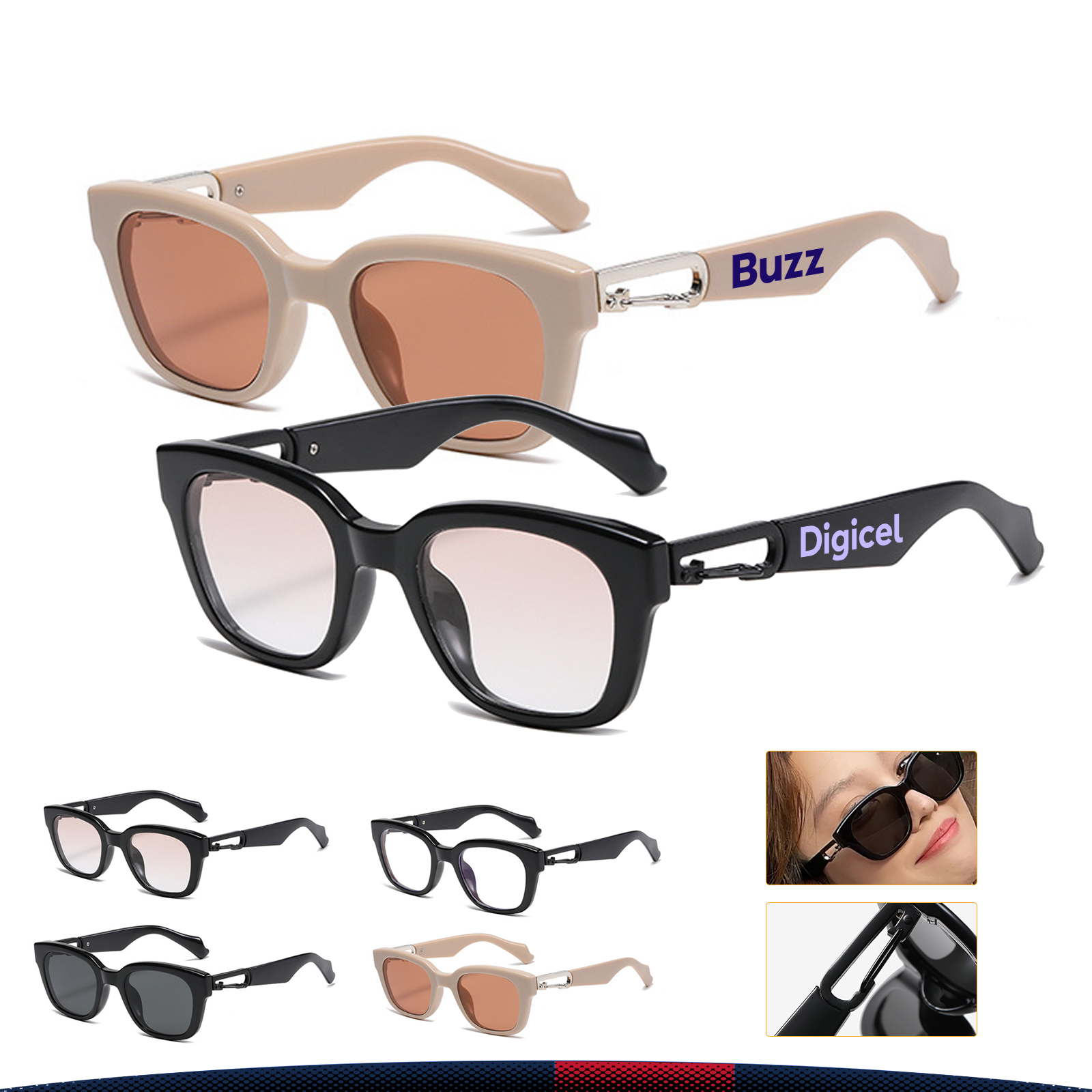 Marine Square Sunglasses 5