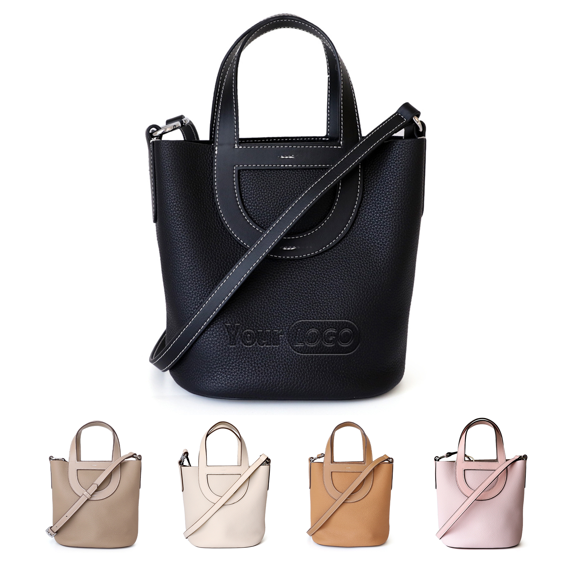 Leather Ultra-soft premium bucket bag 2