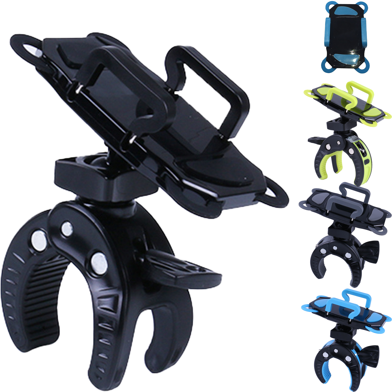Plastic Rotatable Bicyle Phone Holder 6
