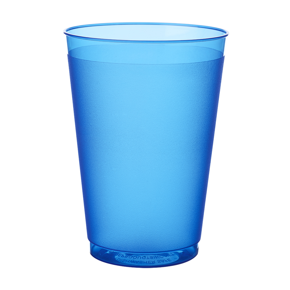 12 oz. Flex Frosted Plastic Stadium Cups 8