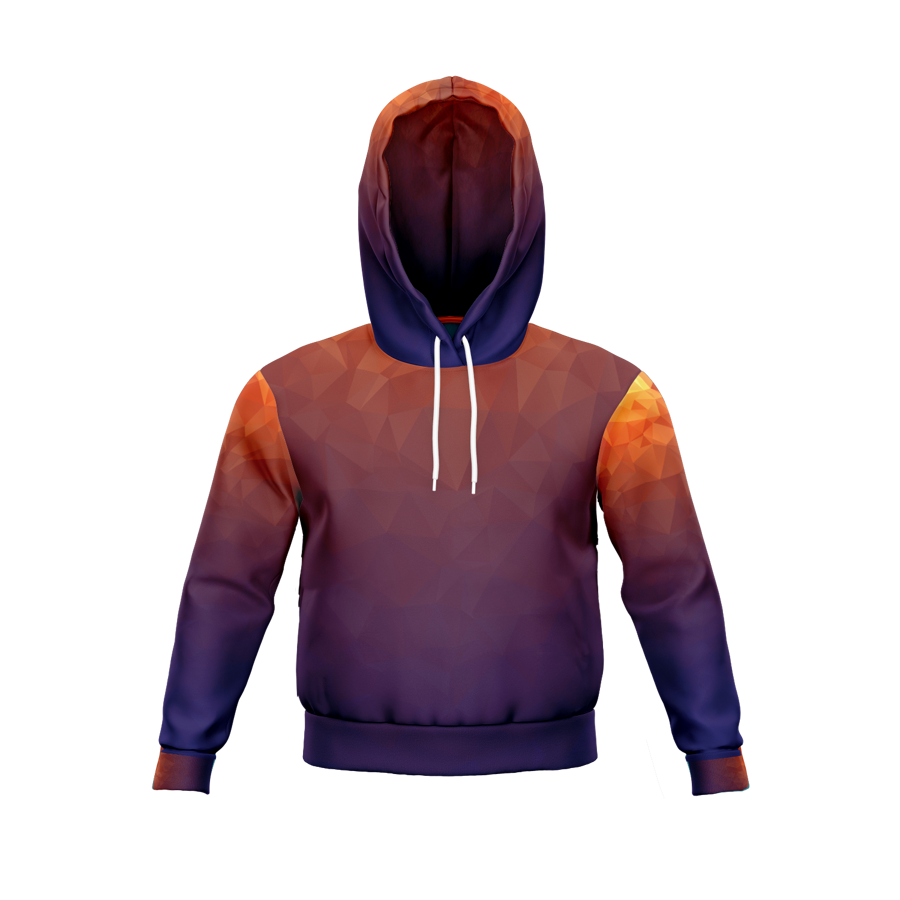 Unisex & Kids' Sublimation 310G Fleece-Lined Cropped Hoodie 3