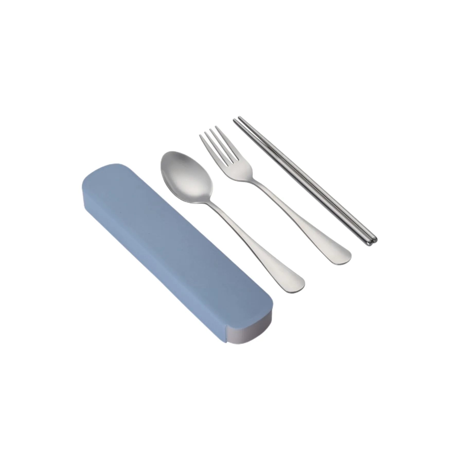 Portable Stainless Steel Tableware Set 6