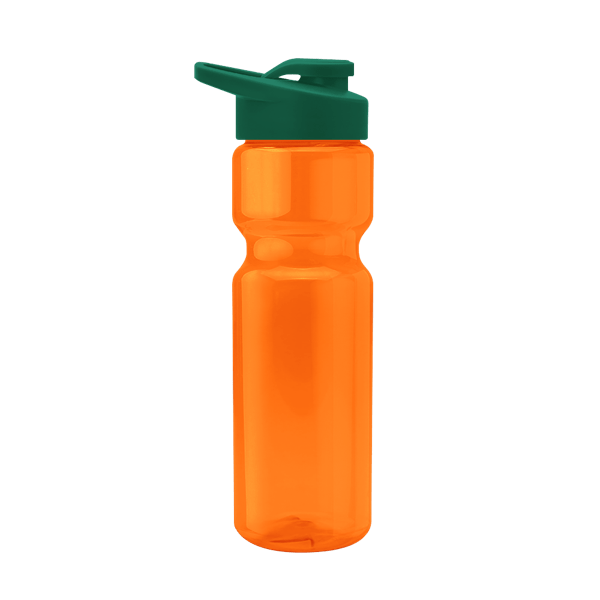 Blazer 28oz Transparent Bike Bottle w/Drink-thru Lid 2553