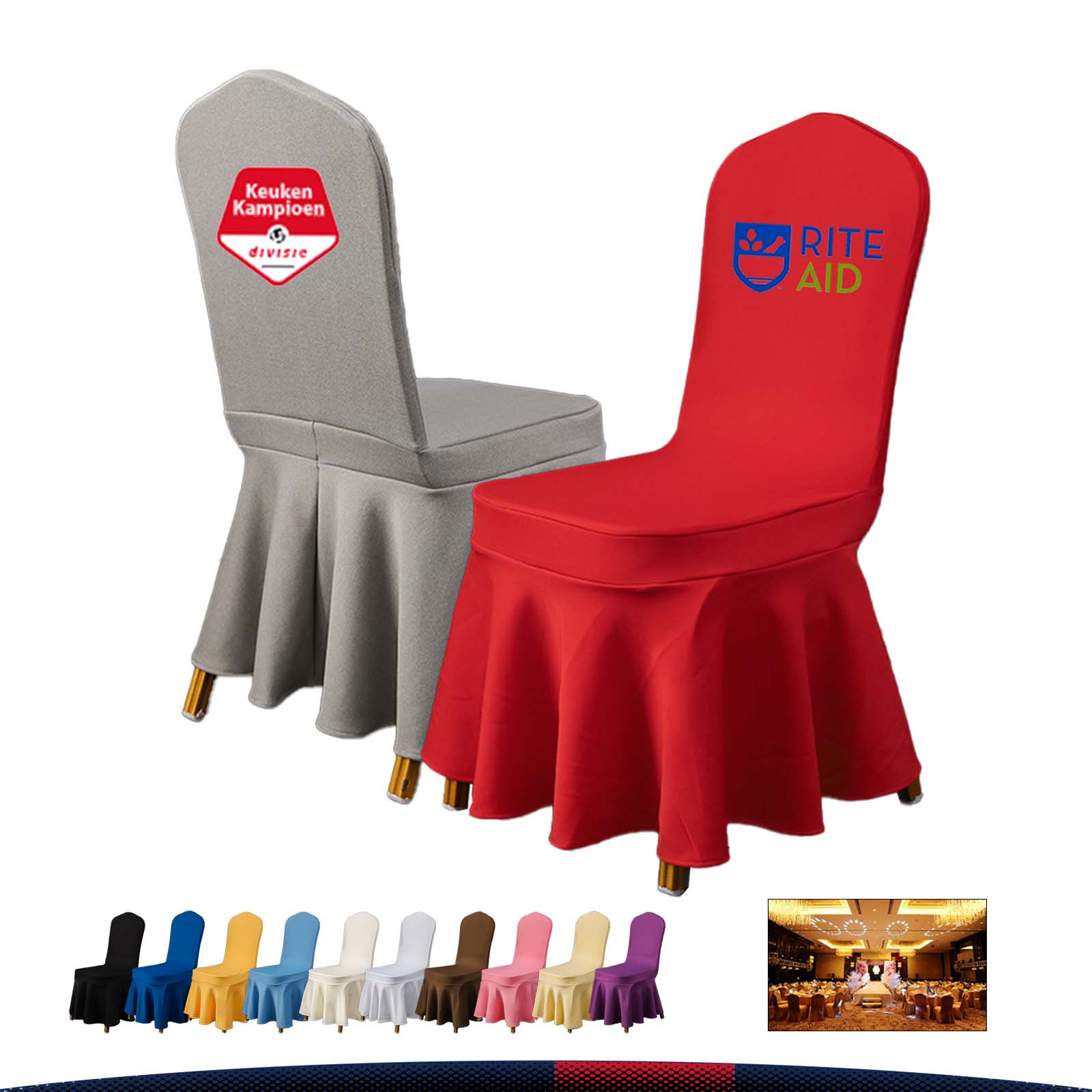 Sundie Elastic Chair Cover 13