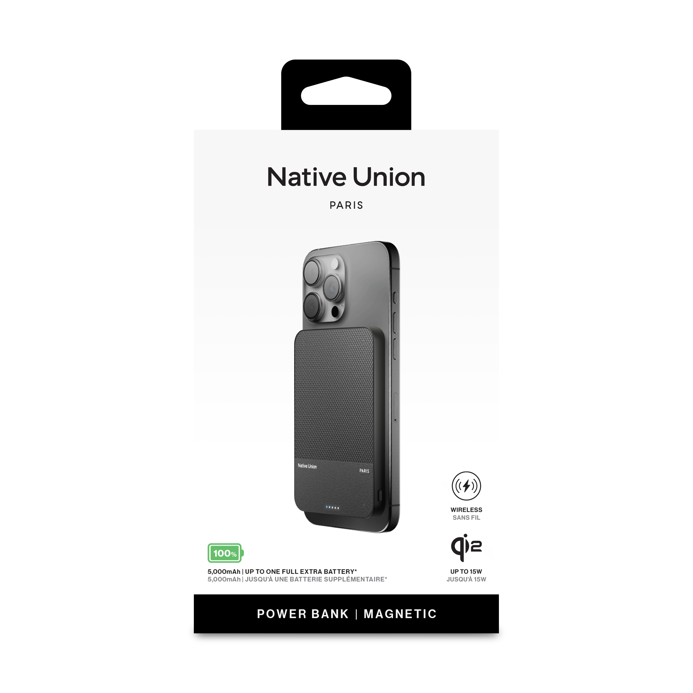 Native Union (RE)Classic Magnetic Power Bank 5000mAh 11