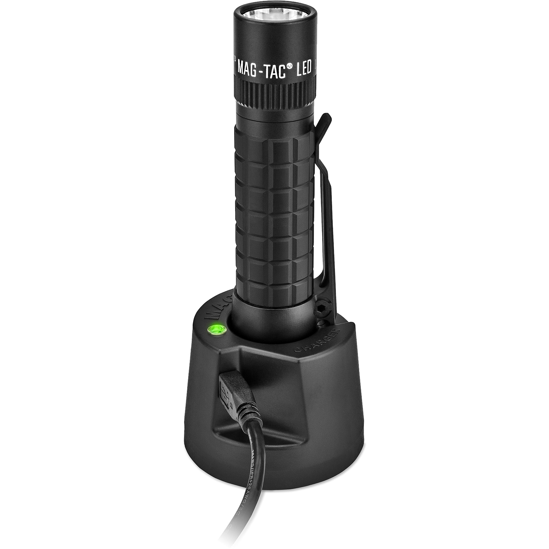 Maglite® MagTac Rechargeable Plain Head Flashlight System 5