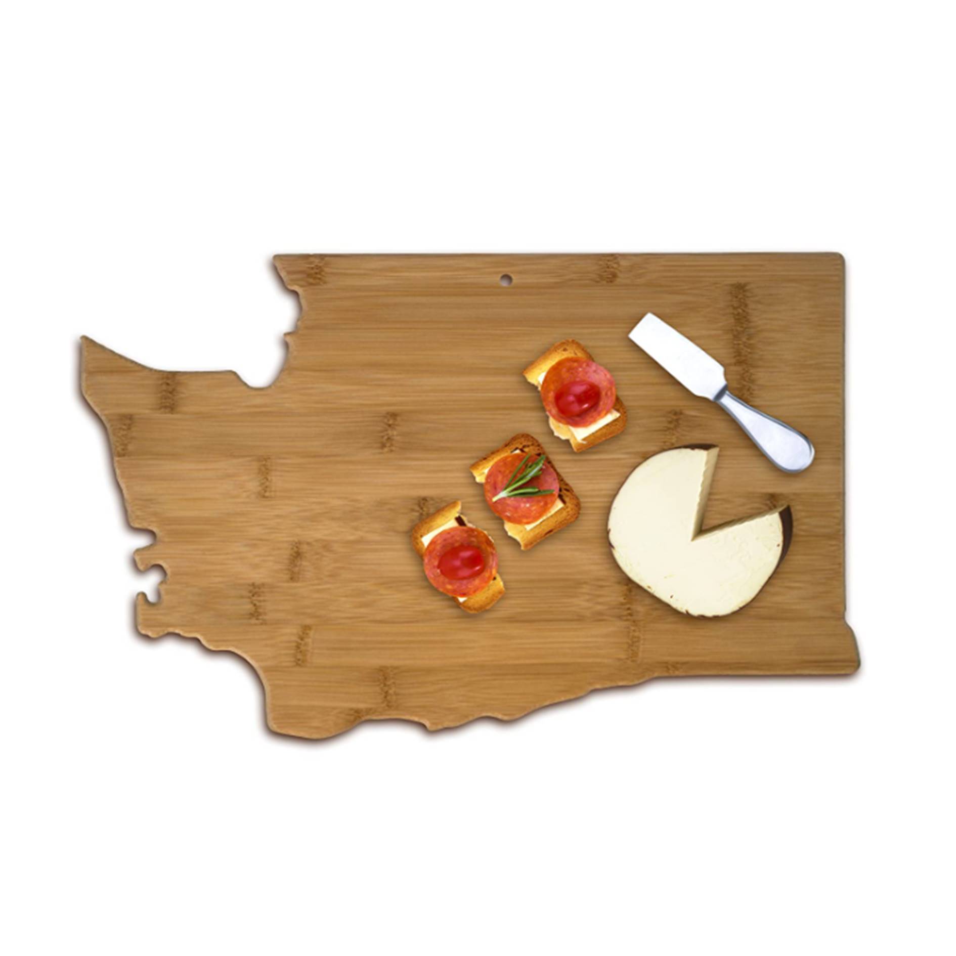 Washington Shaped Wooden Cutting Board 3