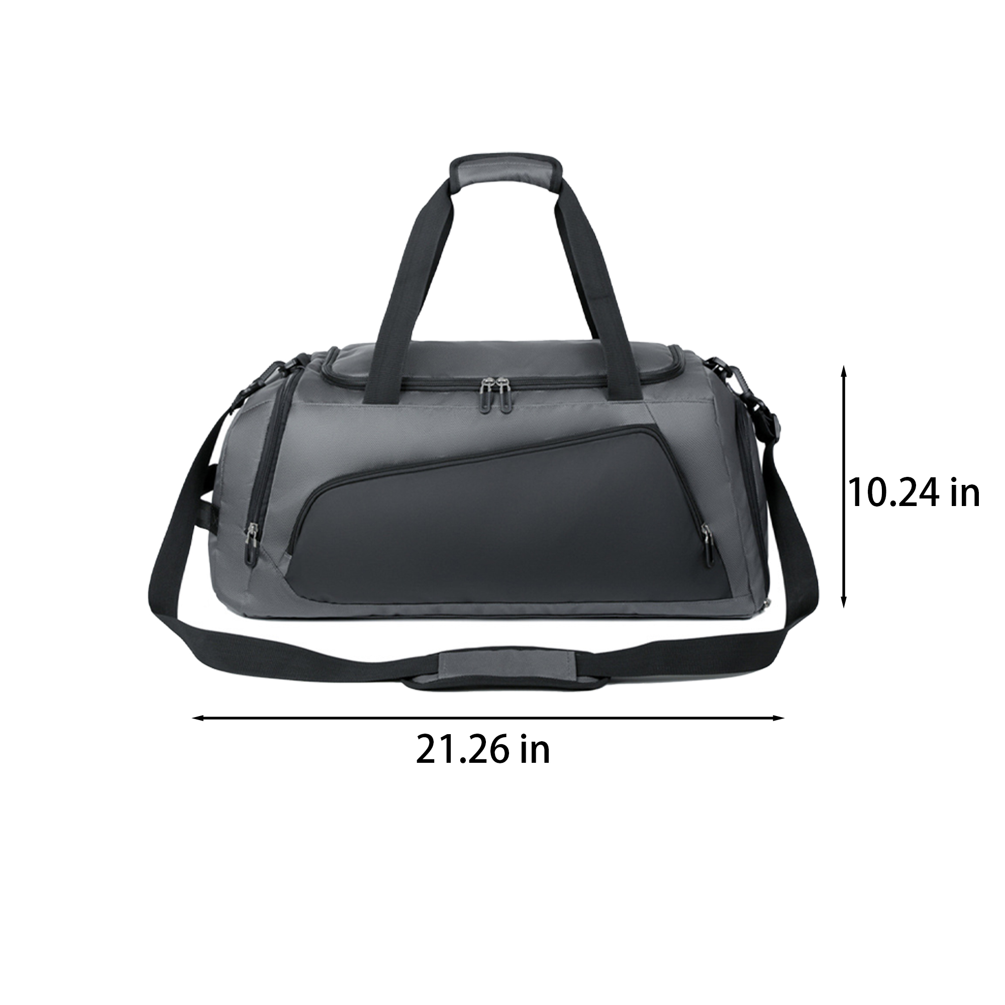 Polyester Lightweight Large Capacity Travel Bag ?C Dry-Wet Separation For Easy Packing 4