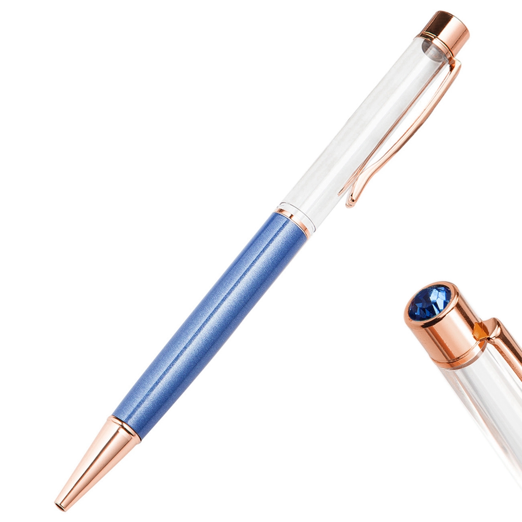 Crystal Air Tube Ballpoint Pen 4
