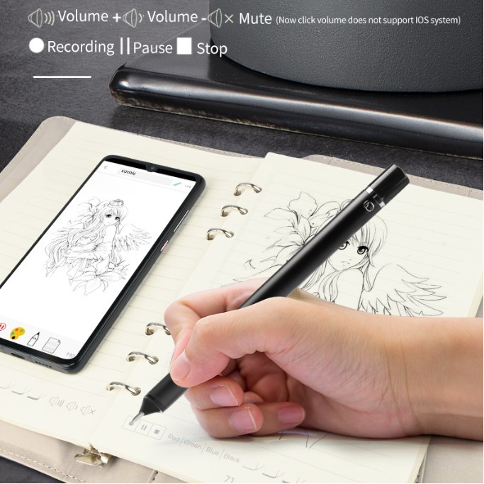 Smart App Synchronizing Storage Digital Drawing Tablet Notebook With Wireless Power Bank 4