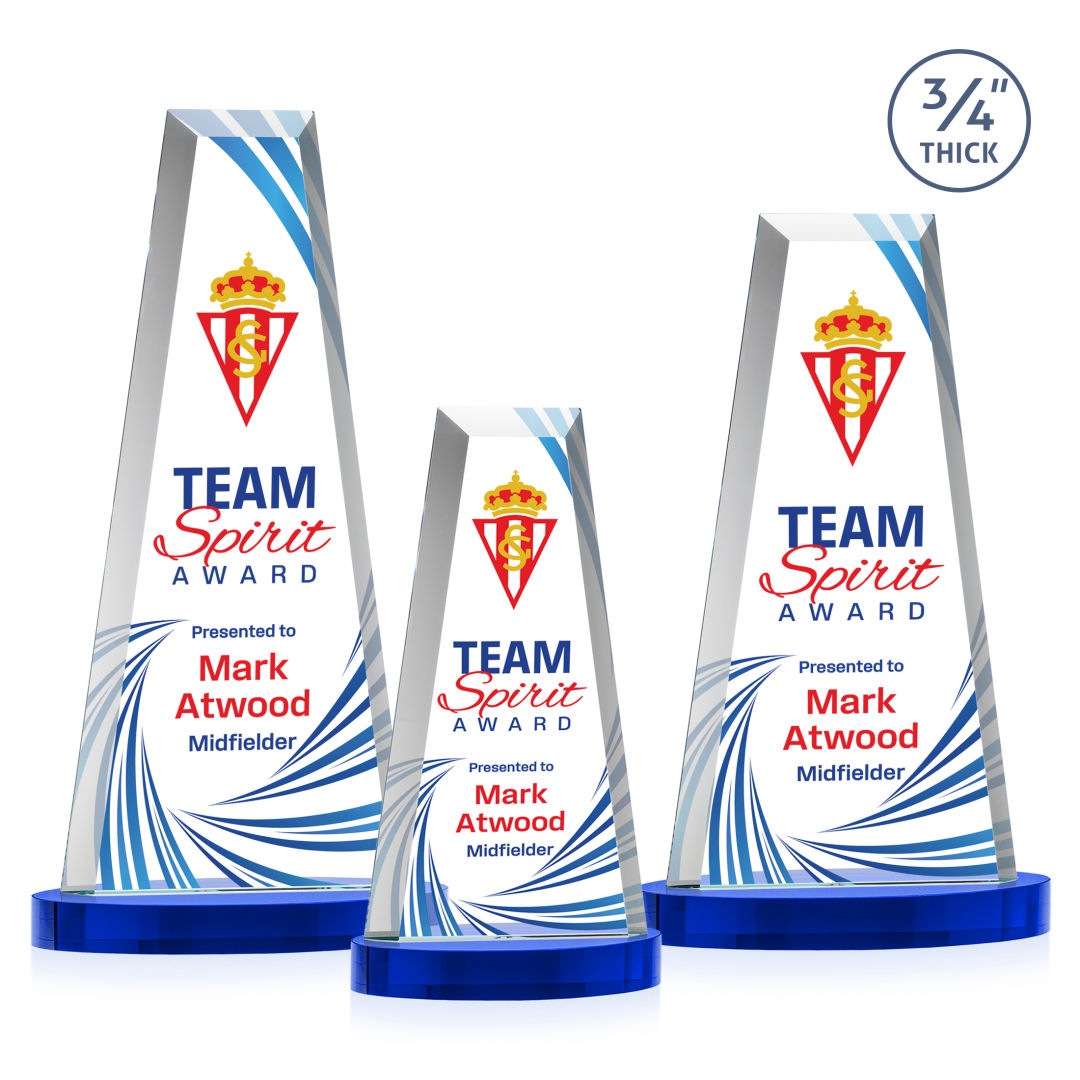 Imperial VividPrint™ Award on Alberton Base - Blue 6