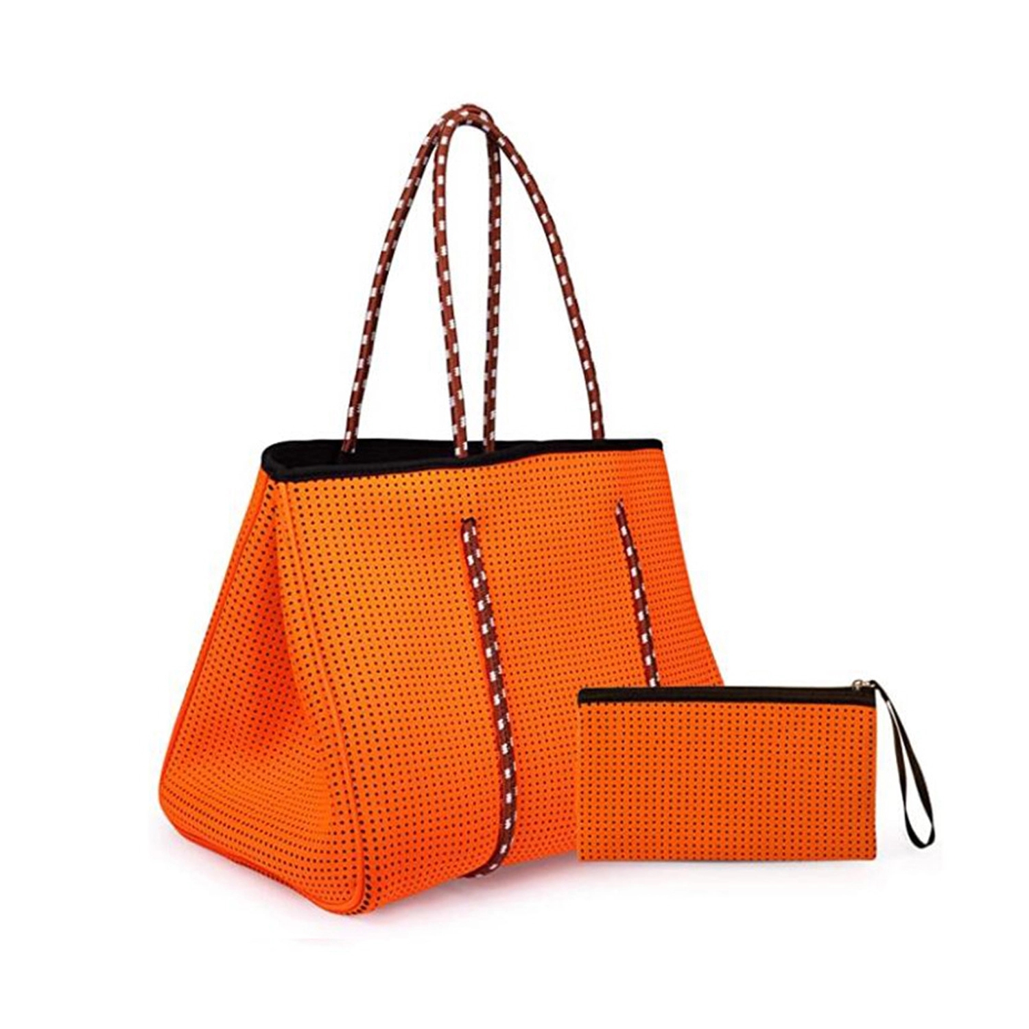 Neoprene Tote Bag With Shoulder Straps, custom tote bag with logo imprint 3
