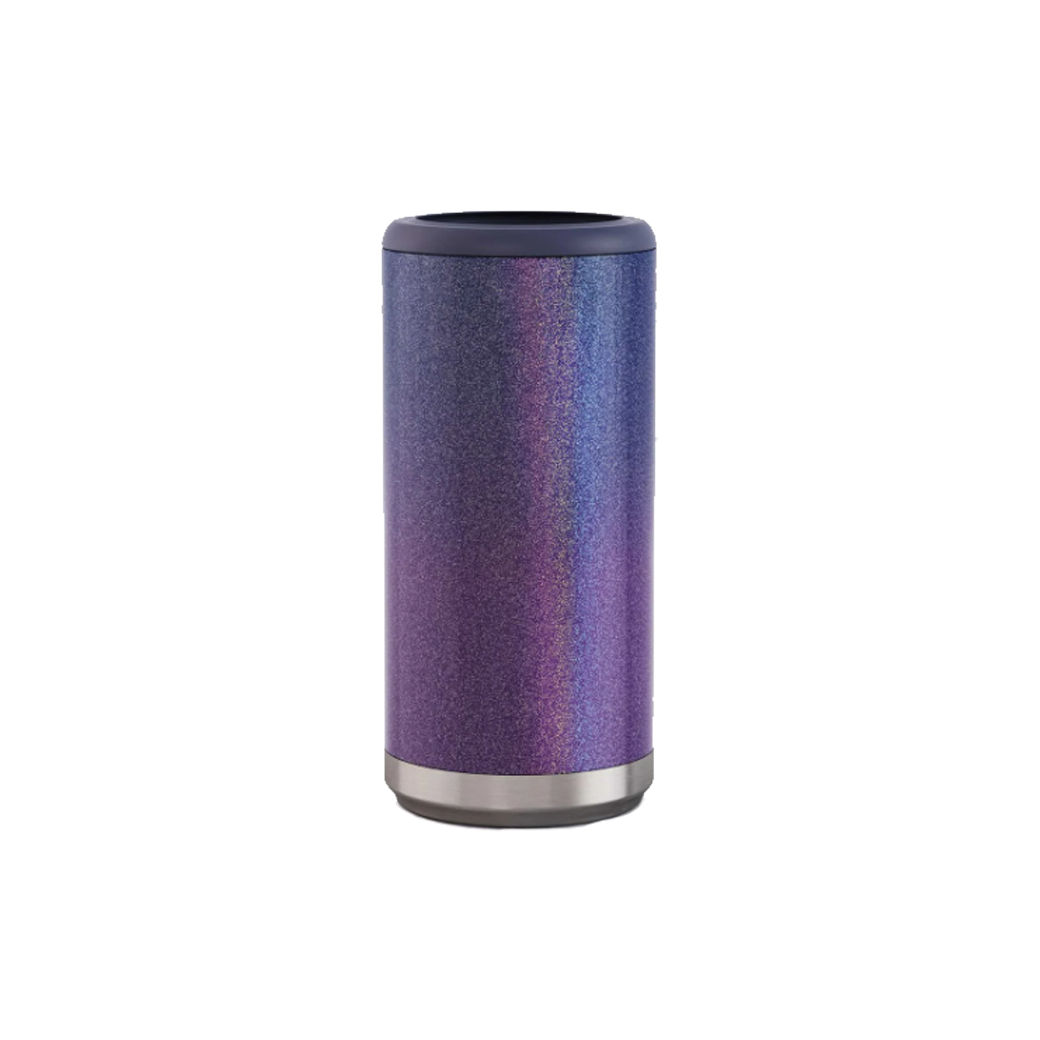 12 Oz. Nightshade Stainless Steel Skinny Can Cooler 4