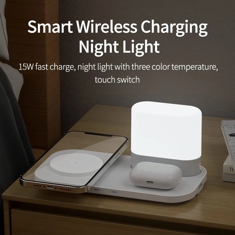 Wireless Charger W/ Night Light 3