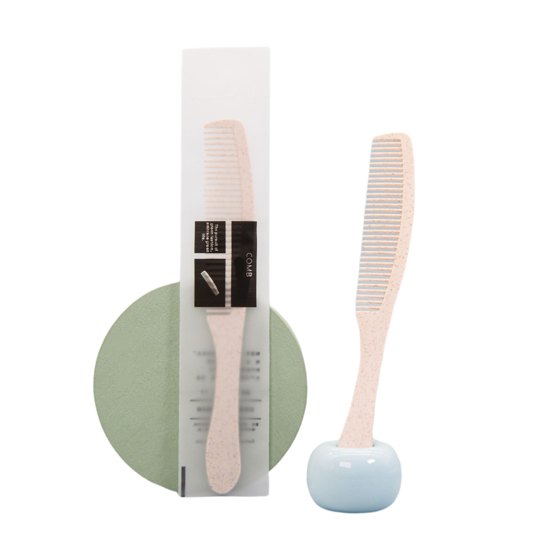 Hotel Supply Degradable Straw Comb 2