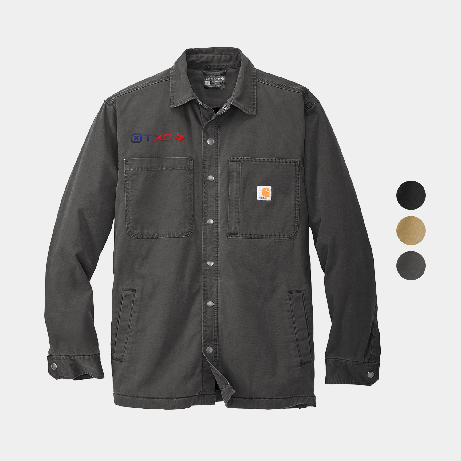 Carhartt® Rugged Flex® Fleece-Lined Shirt Jac 4