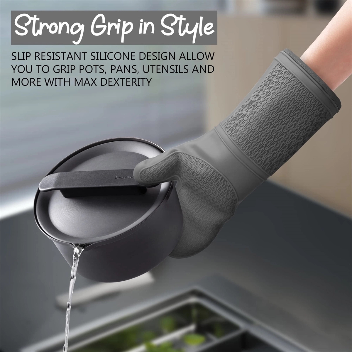 Silicone Oven Mitts 1