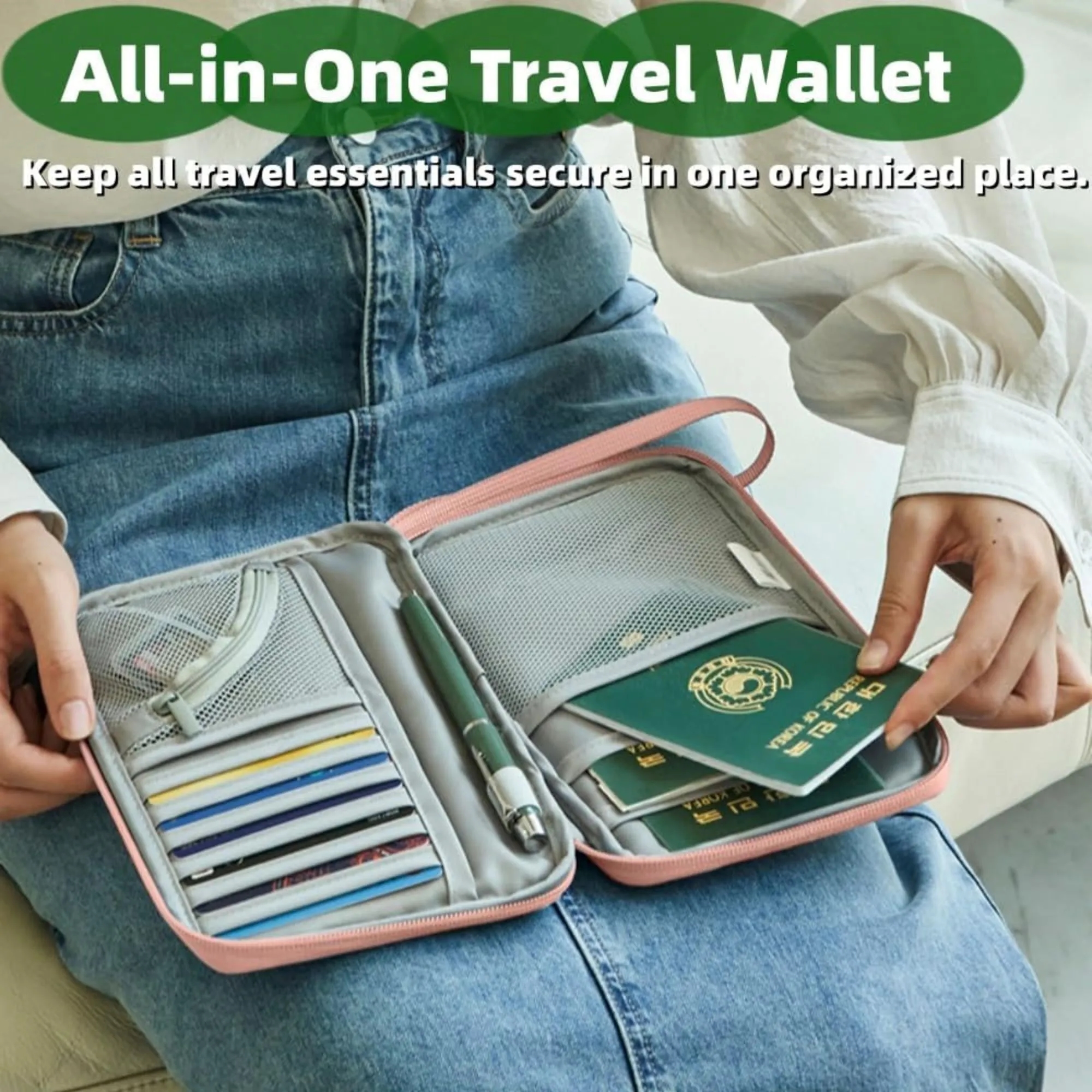 Multifunctional Travel Passport Organizer 2