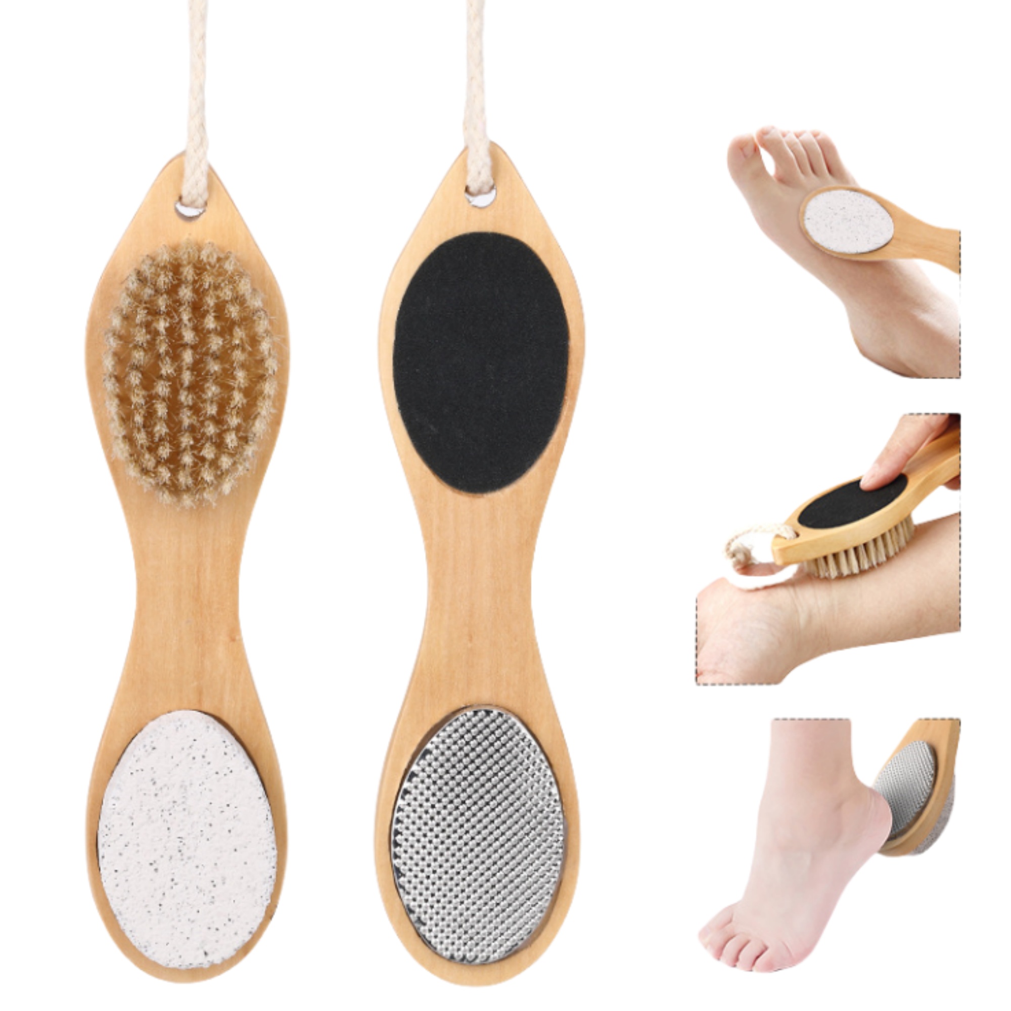 4 in 1 Double Sided Pumice Stone Foot File 3