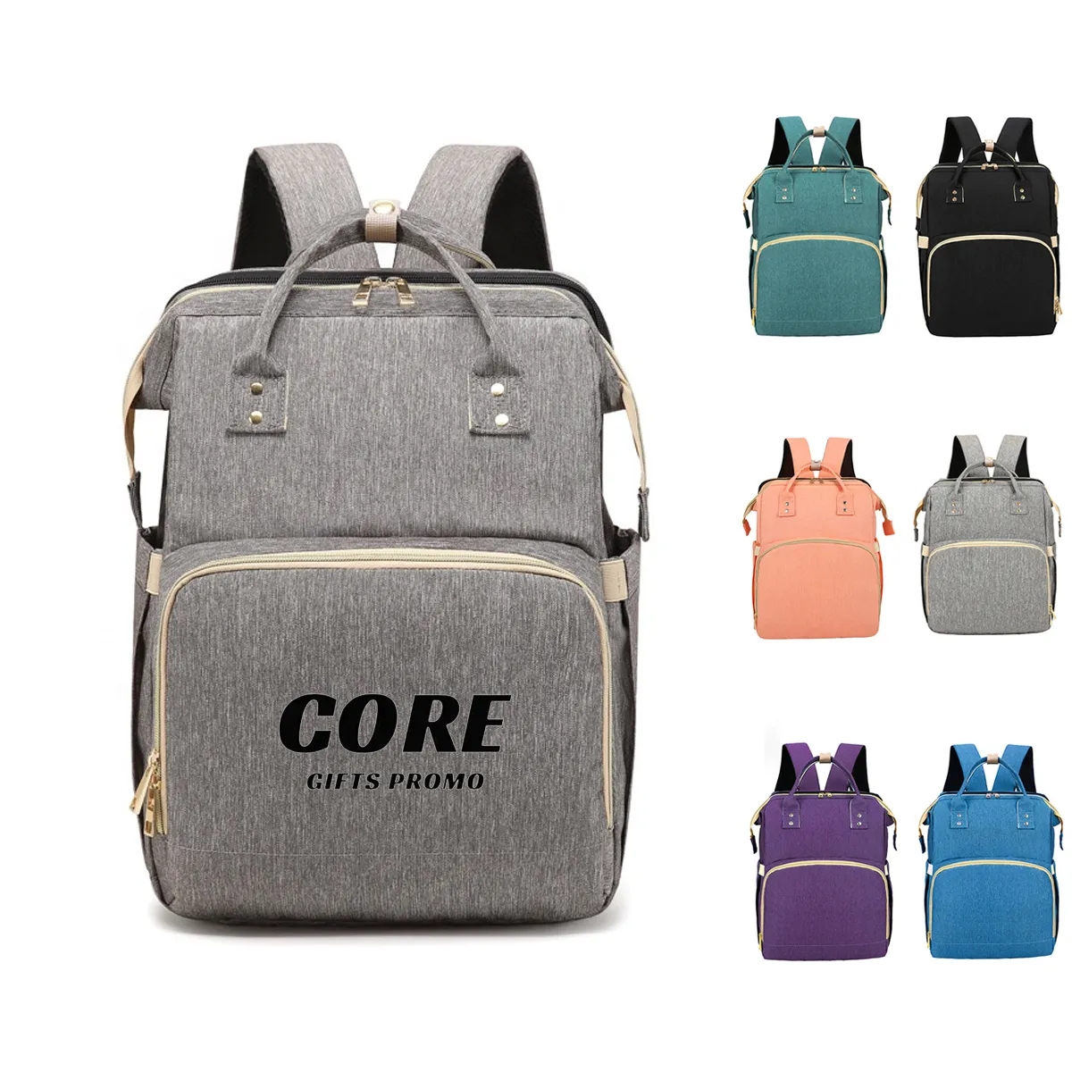 Baby Diaper Bag Backpack with Changing Station 4