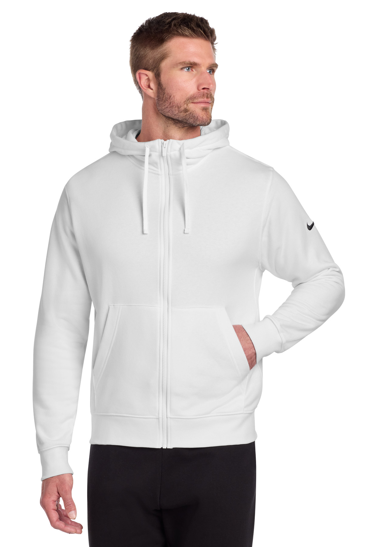 Nike Club Fleece Sleeve Swoosh Full-Zip Hoodie NKDR1513 24