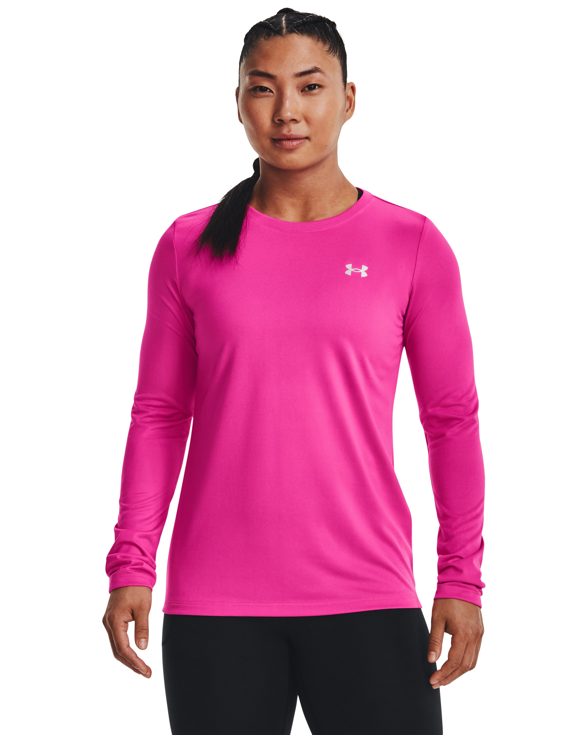 Women's UA Tech Crew Long Sleeve  5