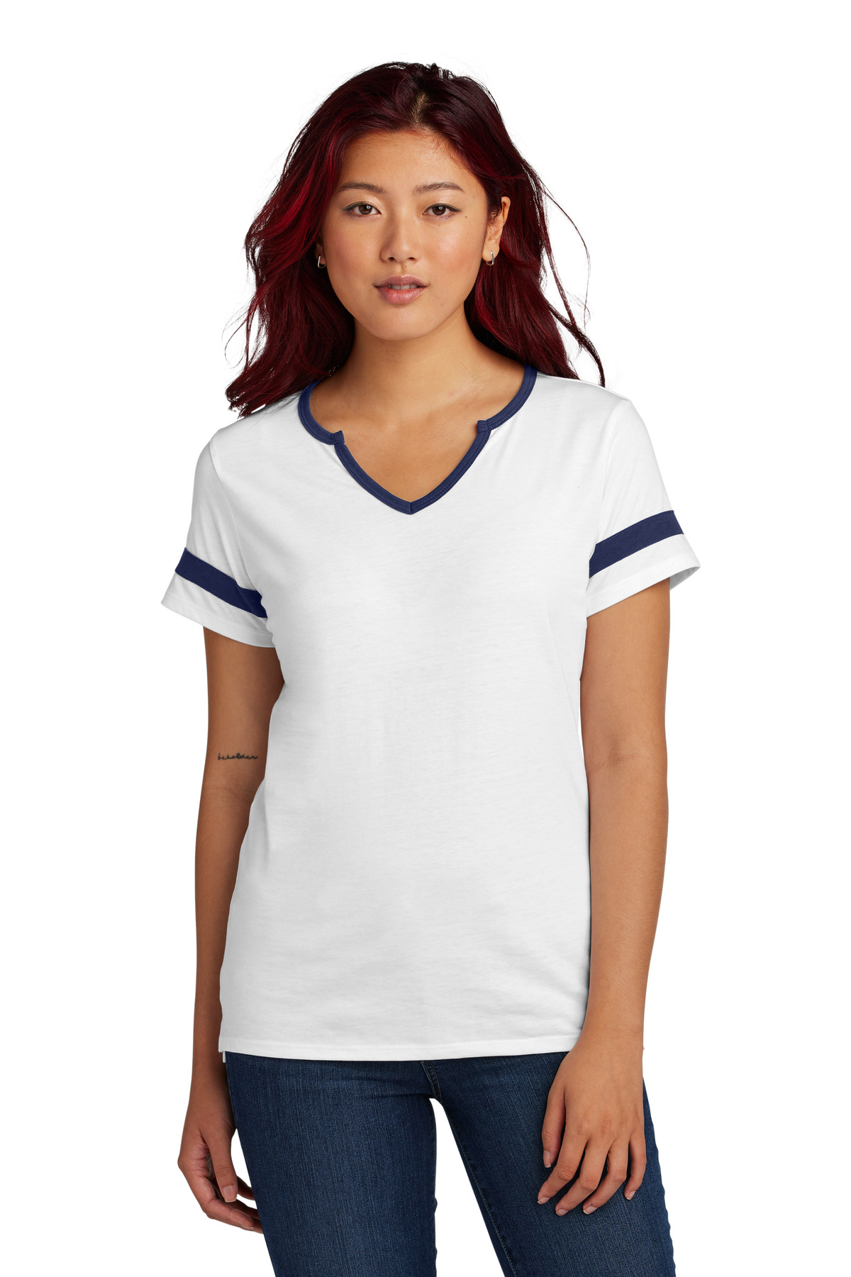 Sport-Tek Women's Halftime Notch Neck Tee LST6041 10
