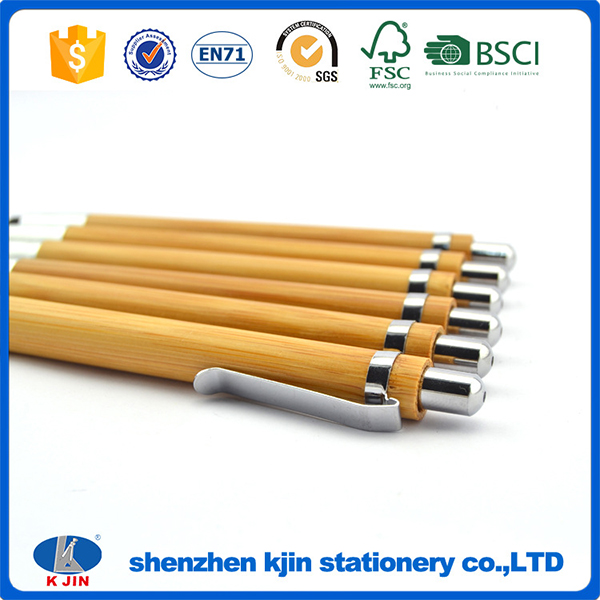 Bamboo Capacitive Stylus Ballpoint Pen 6