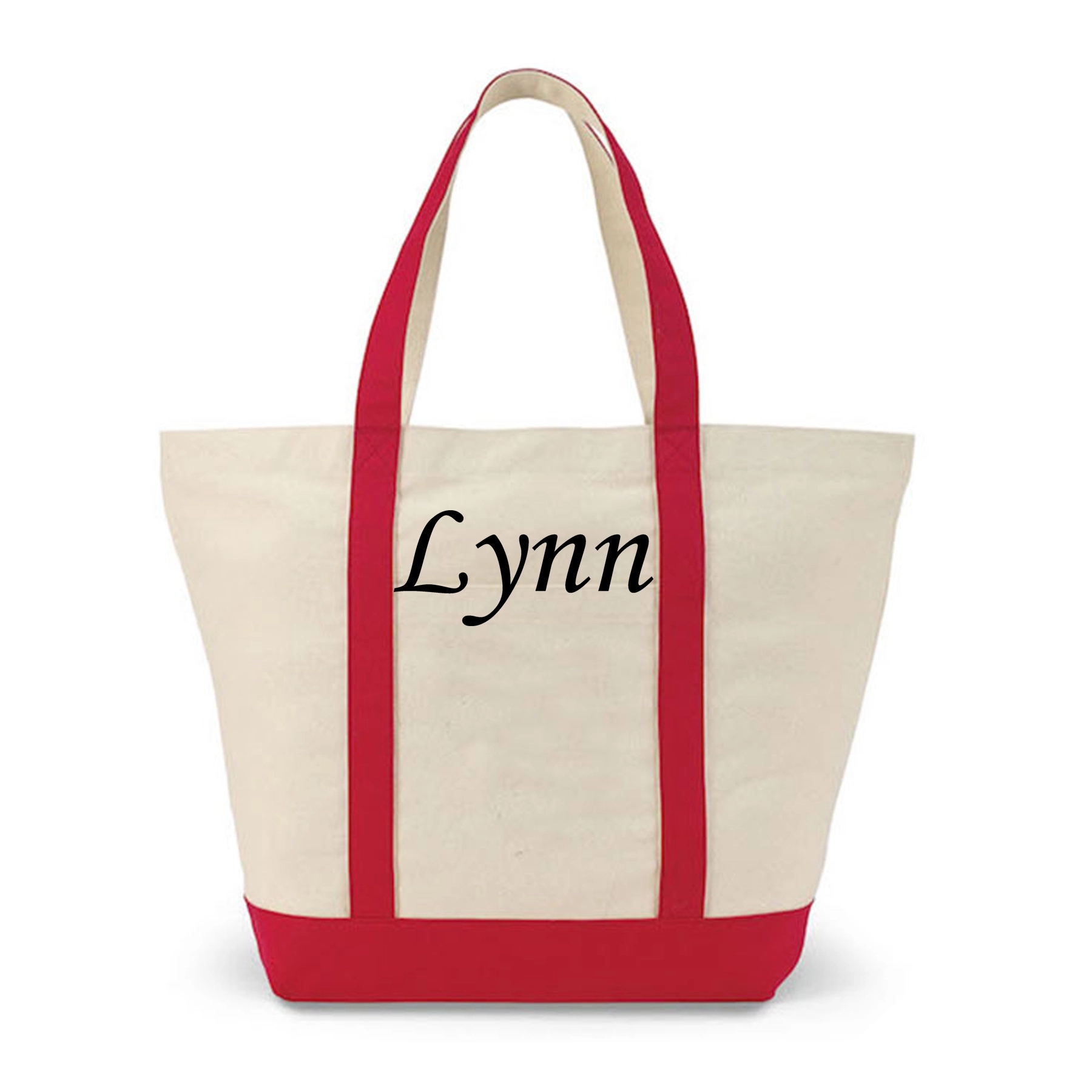 Large Capacity Canvas Bag, custom tote bag with logo imprint 1