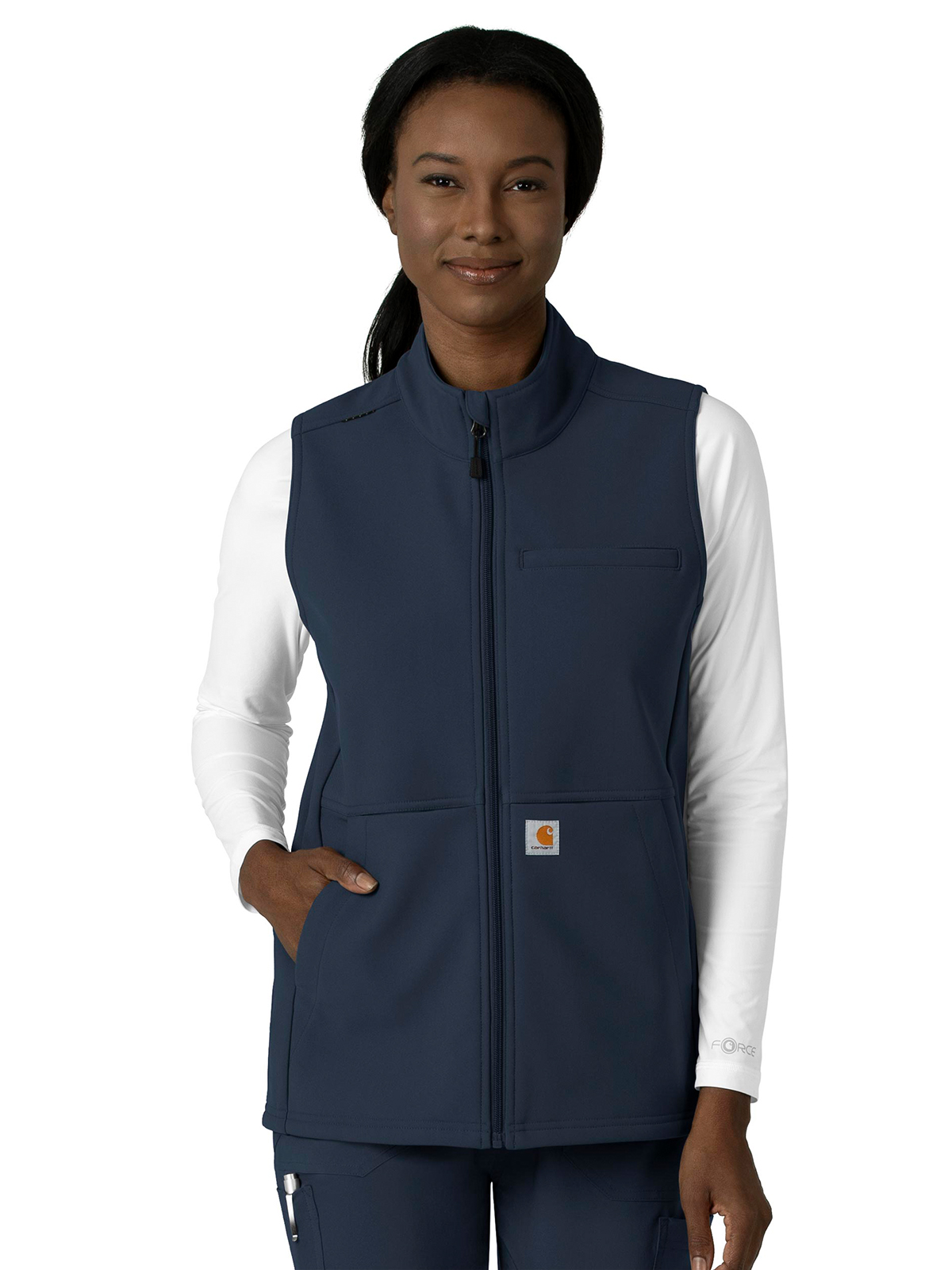 Rugged Flex Peak Women's Four-Pocket Bonded Fleece Vest