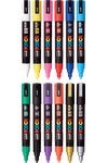 POSCA 12 Piece Basic Marker Set with Bag 11
